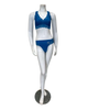 Fleurt 618 + 650 True Blue Belle Epoque Bralette & Panty Set Myselflingerie.com
