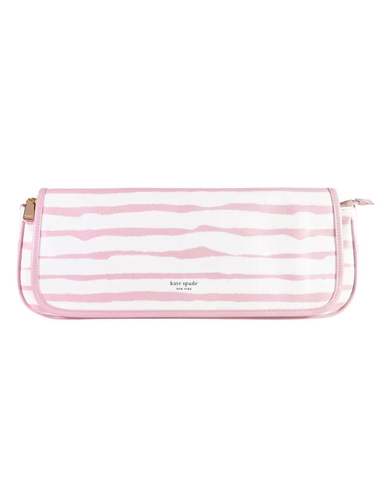 Kate Spade 266019 Goddess Stripe Hair Tool Travel Case Myselflingerie.com