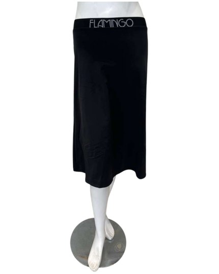 Flamingo 26FL406T-BK Black Swim Skirt with Leggings 26