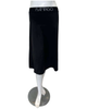 Flamingo 26FL406T-BK Black Swim Skirt with Leggings 26