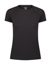 26FL803 Black Mesh Crew Neck Short Sleeve Rash Guard