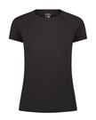 Flamingo 26FL803 Black Mesh Crew Neck Short Sleeve Rash Guard Myselflingerie.com