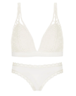 Mey 1150022 + 1120071 Champagne Poetry Temptation Bralette & Panty Set Myselflingerie.com