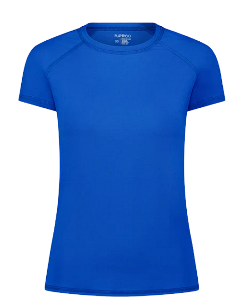 Flamingo 26FL803 Royal Mesh Crew Neck Short Sleeve Rash Guard Myselflingerie.com