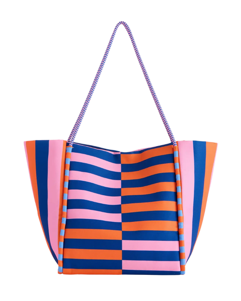 ShiraLeah Orange Samba Beach Tote Bag Myselflingerie.com