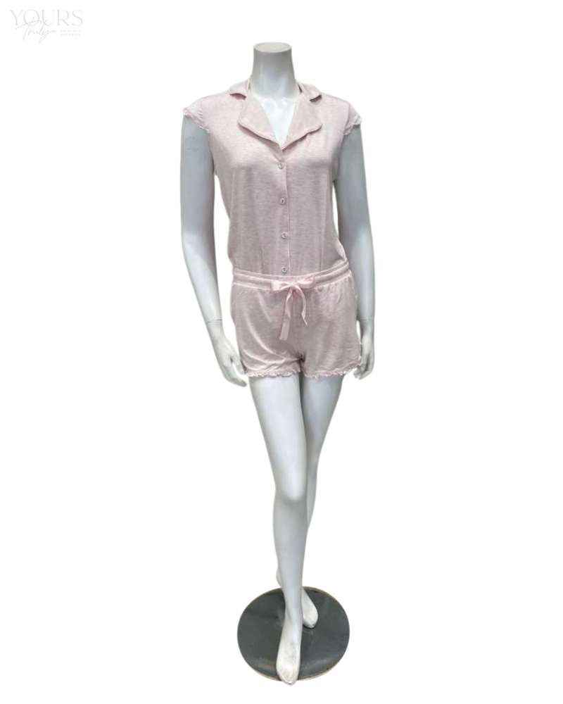 Fleur't 645 Strawberry Whip Shortie Pajamas Set Myselflingerie.com
