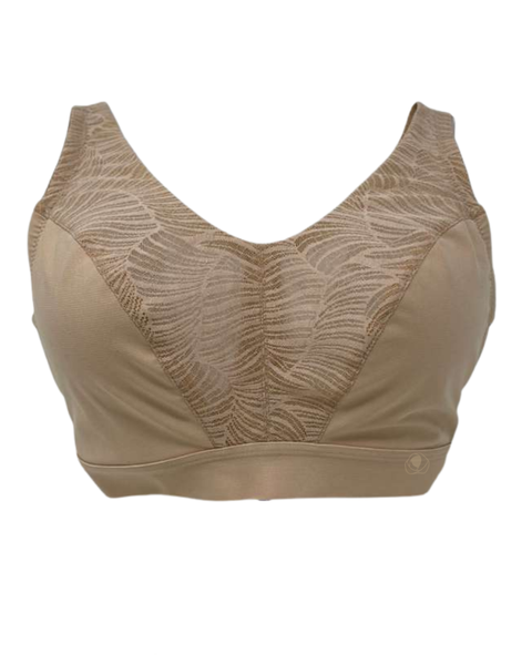 Va Bien 1400F Nude Wire Free Bralette Full Cups Myselflingerie.com