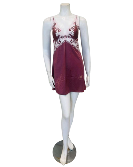 Wacoal 814481 Rose Brown / Cradle Pink Modern Affair Chemise Myselflingerie.com