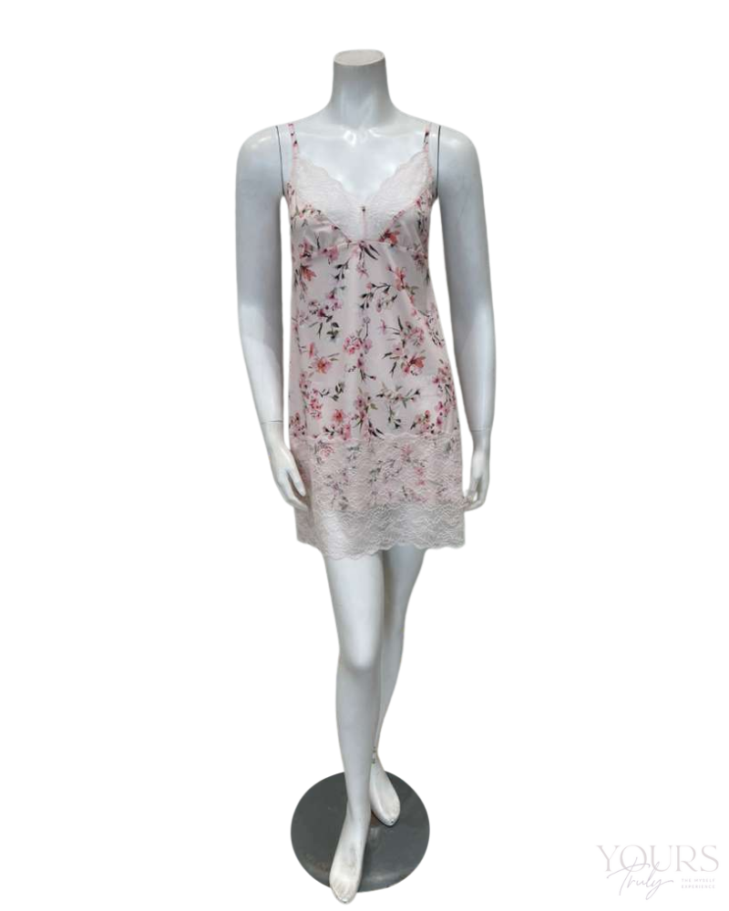 Fantasie FL101590ROR Lucia Rosewater Floral Chemise Myselflingerie.com