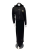 Sparrow Black with Royal Embroidery Zip Up Hoodie Myselflingerie.com