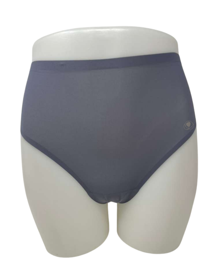 Chantelle 106C7 Smoke Grey Soft Stretch One Size Hi Cut Brief Myselflingerie.com