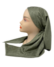 It's Younique OB-DIO-GN Green Designer Inspired Pre-Tied Open Back Bandanna with Velvet Grip Myselflingerie.com