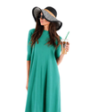 Flamingo Jade Swing Swim Dress Regular Length