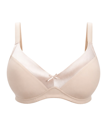 Fitfully Yours B6913 Tiffany Soft Nude Molded Wire Free Bra Myselflingerie.com