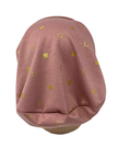 Triple Up SS1130 Mauve and Gold Foil Square Sleeping Snood Myselflingerie.com