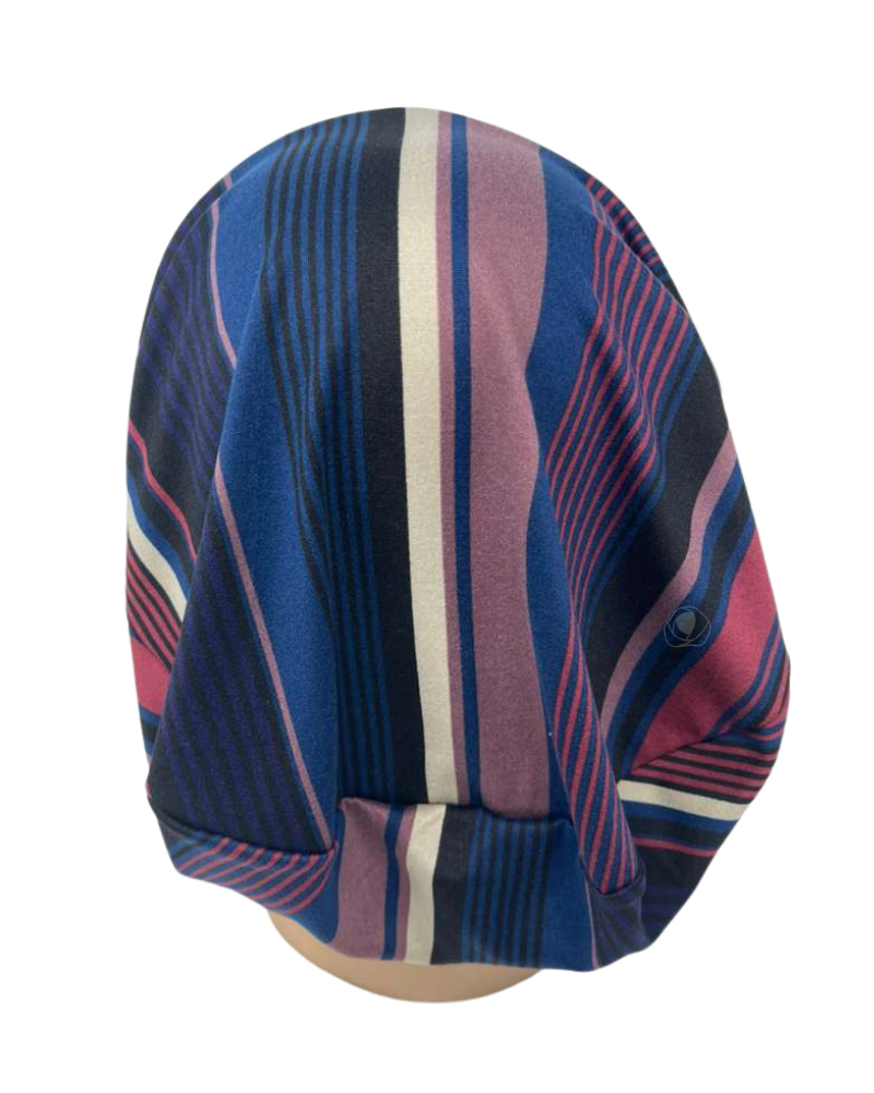 Triple Up SS1-D Multi Stripes Print Sleeping Snood Myselflingerie.com