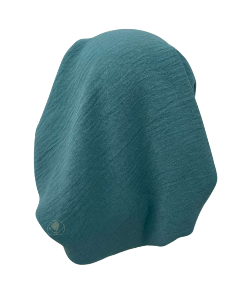 Triple Up BUL1074 Sage Crinkle Unlined Pre-Tied Bandanna Myselflingerie.com