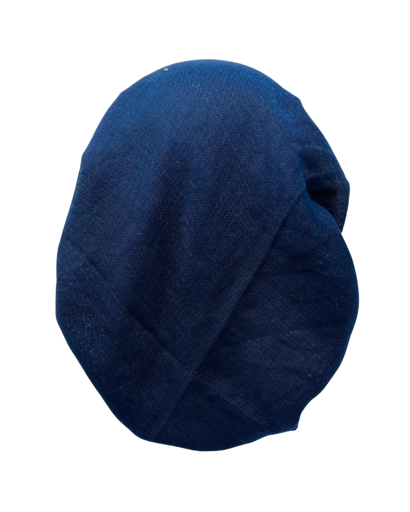 TYED Solid Navy Pre-Tied Bandanna with Velvet Grip Myselflingerie.com