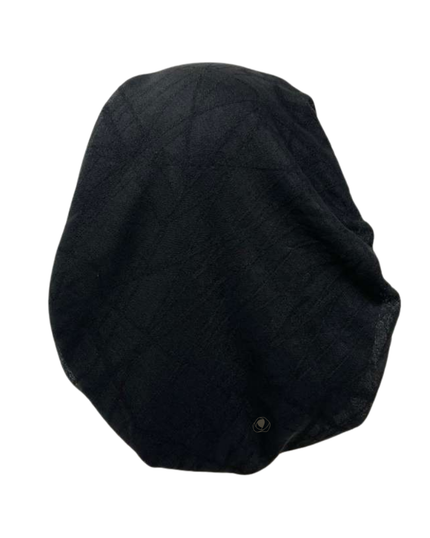 Ahead IT2855 Black Quartzline Israeli Style Long Tails Pre-Tied Bandanna Myselflingerie.com