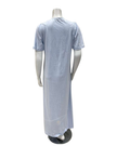 Verdiani C008 Pale Blue Pull On Supima Cotton Nightgown Myselflingerie.com