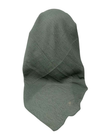It's Younique OB-CRI-SG Solid Seaweed Green Crinkle Pre-Tied Open Back Bandanna with Velvet Grip Myselflingerie.com