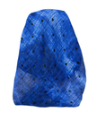 It's Younique OB-BL-TIE Blue Tie Dye with Black Dots Pre-Tied Open Back Bandanna with Velvet Grip Myselflingerie.com