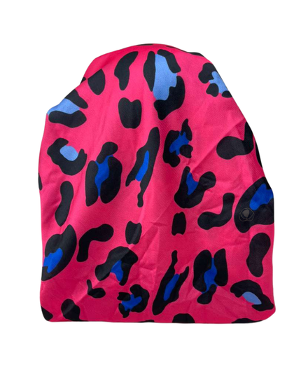 It's Younique OB-PI-CH Pink Cheetah Pre-Tied Open Back Bandanna with Velvet Grip Myselflingerie.com