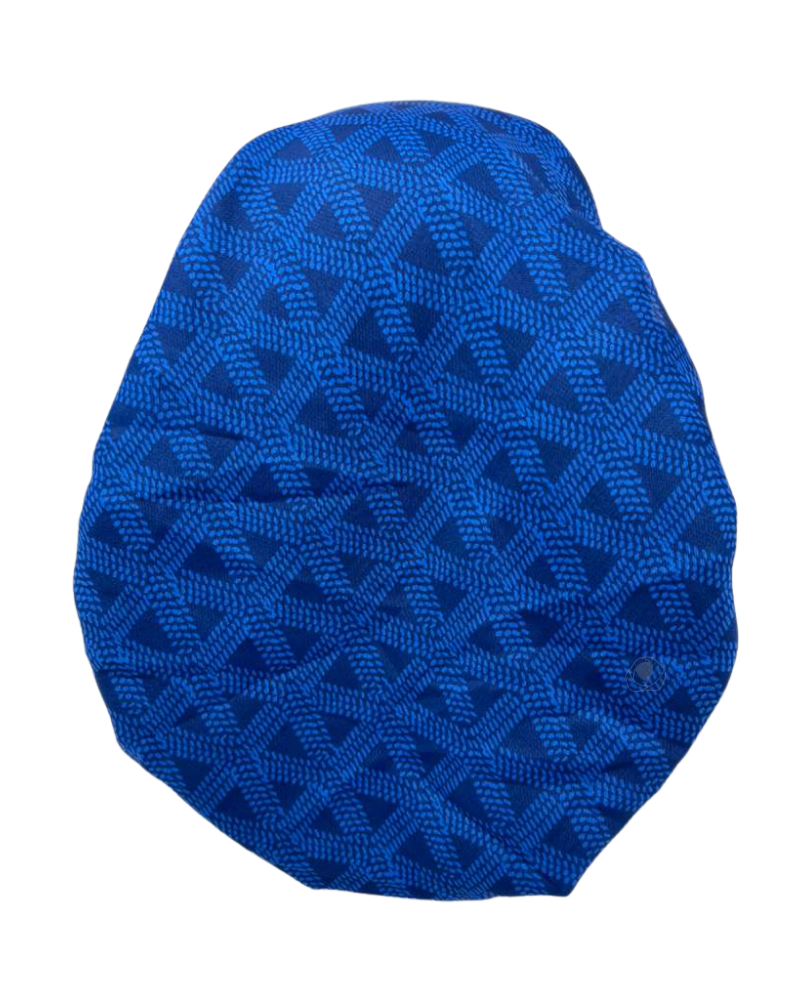 Ahead IT2817 Blue Optix Israeli Style Long Tails Pre-Tied Bandanna Myselflingerie.com
