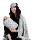 Pink Lemonade PLFBTRA34 Vanilla Chains Organic Cotton Travel Blanket & Eye Mask Set Myselflingerie.com