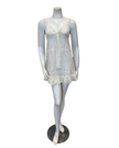 Rya Collection Ivory Tidal Chemise & Wrap Set Myselflingerie.com