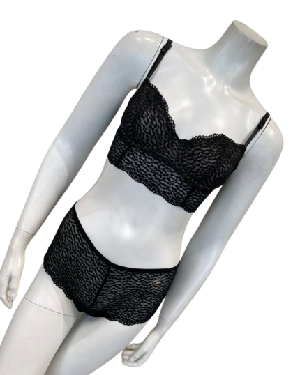 Btemptd Night Untamed Demi Underwire Bralette & Thong Set