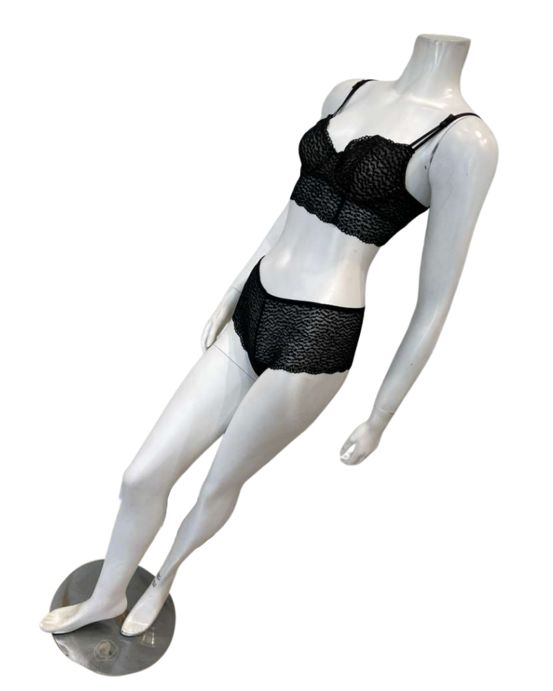 Btemptd Night Untamed Demi Underwire Bralette & Thong Set
