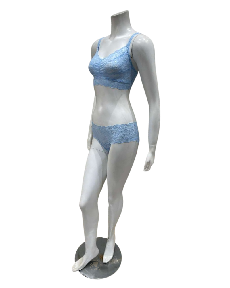 Cosabella NEVER1301+07ZL Sorrento Blue Sweetie Bralette & Panty Set Myselflingerie.com