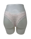 Fleur't Strawberry Whip Iconic Modal Lace Trim Thong Myselflingerie.com