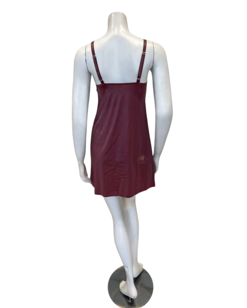 Wacoal 814481 Rose Brown / Cradle Pink Modern Affair Chemise Myselflingerie.com