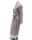 Iora Lingerie 25612C Dusty Mauve Pom Pom Trim Wrap Robe Myselflingerie.com