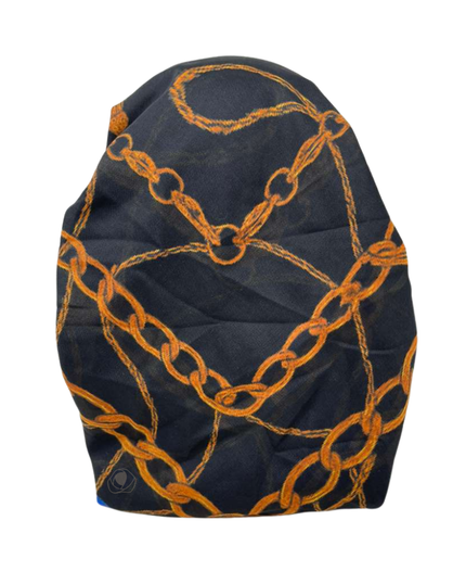 Ahead VT2803 Blue Twilight Tangle Versatile Style Long Tails Open Back Pre-Tied Bandanna Myselflingerie.com