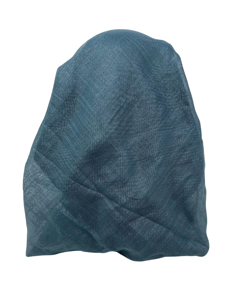 It's Younique OB-SHIM-ST Solid Stone Shimmer Pre-Tied Open Back Bandanna with Velvet Grip Myselflingerie.com