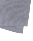 Barefoot Dreams B542 Dove Grey CozyChic Ribbed Throw Myselflingerie.com