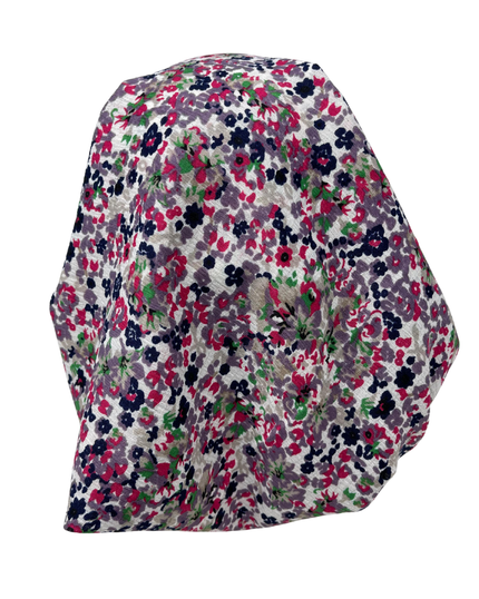 It's Younique PP-FL-HP Hot Pink Mini Flowers Pre-Tied Bandanna with Velvet Grip Myselflingerie.com