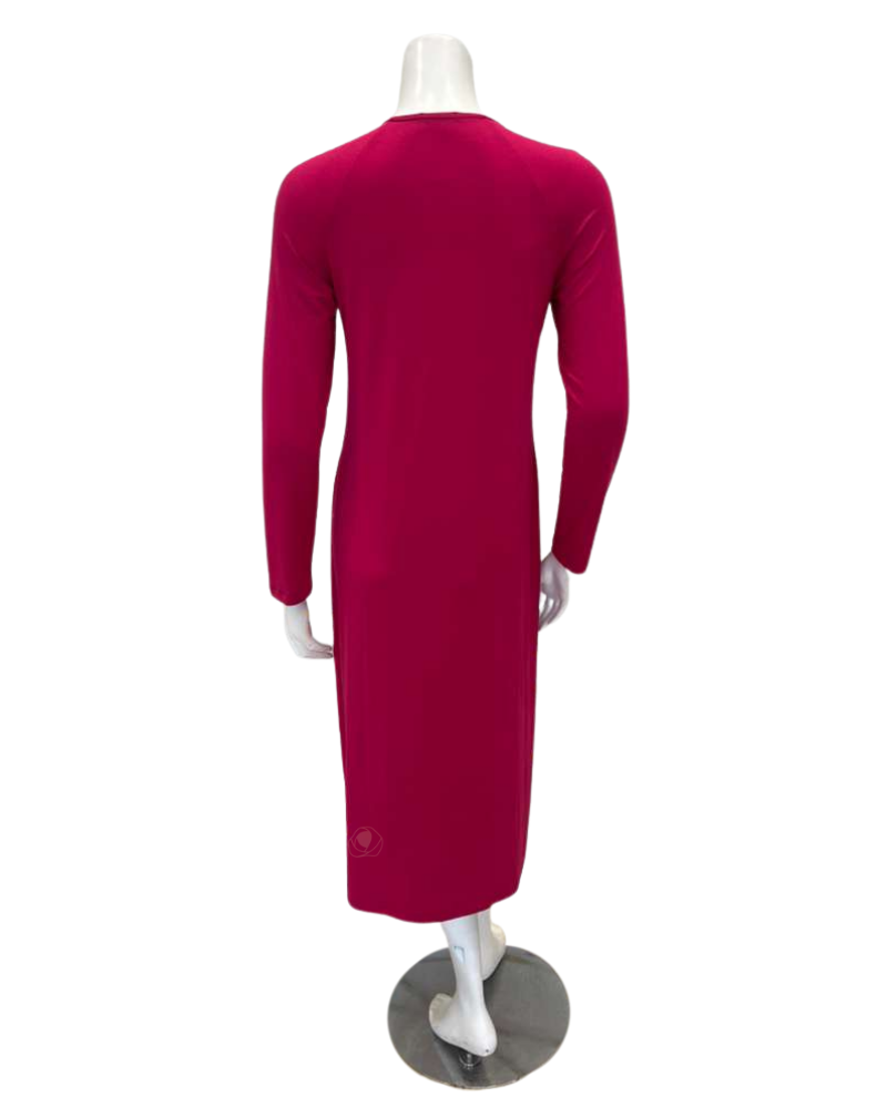 Oh! Zuza Ruby and Lace Modal Nightshirt