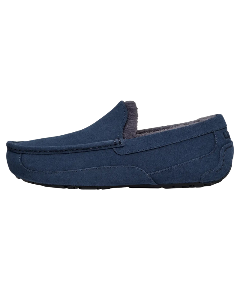 UGG 1101110W Deep Ocean Ascot Men's Slippers Myselflingerie.com
