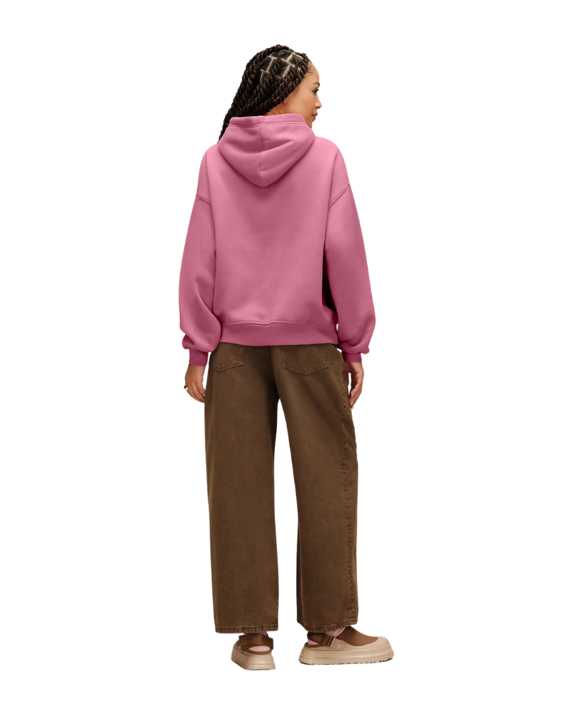 UGG Dusty Orchid UGG Logo Hoodie Myselflingerie.com