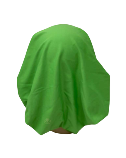 It's Younique PP-SWIM-GN Green Swim Pre-Tied Bandanna with Velvet Grip Myselflingerie.com