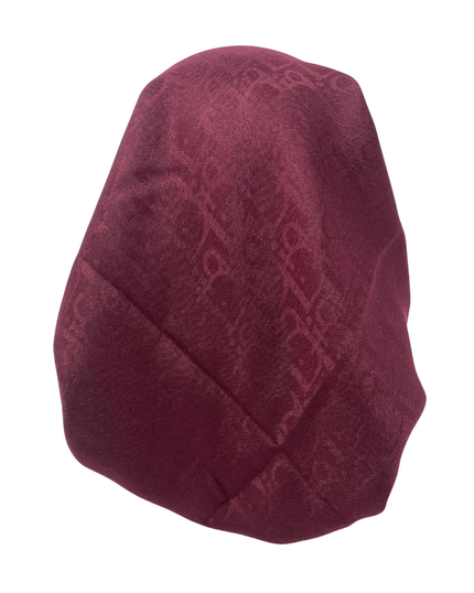 It's Younique PP-DI-MA Maroon Designer Inspired Pre-Tied Bandanna with Velvet Grip Myselflingerie.com