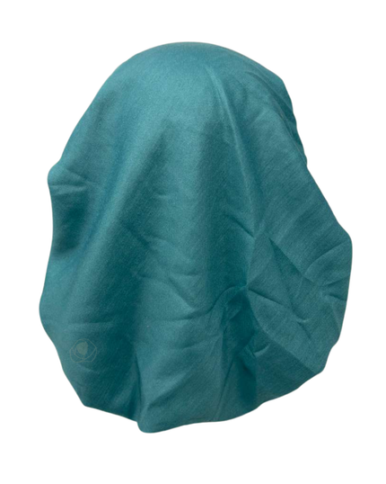 It's Younique PP-SOL-TEA Solid Teal Pre-Tied Bandanna with Velvet Grip Myselflingerie.com