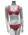Cosabella LIANE1181 + 0521 Granita Lianella Open Plunge Underwire Bra & Bikini Set Myselflingerie.com