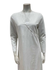 Chicolli N5171 White Dickie Wrap Cotton Versatile Nursing Nightgown Myselflingerie.com