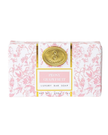 8 Oak Lane EBARA-012 Peony Grapefruit Wrapped Bar Soap Myselflingerie.com