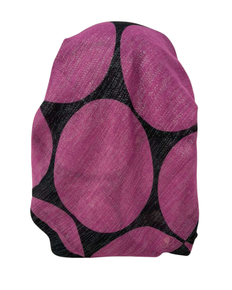 Ahead VT2815 Fuschia Pulse Point Versatile Style Long Tails Open Back Pre-Tied Bandanna Myselflingerie.com